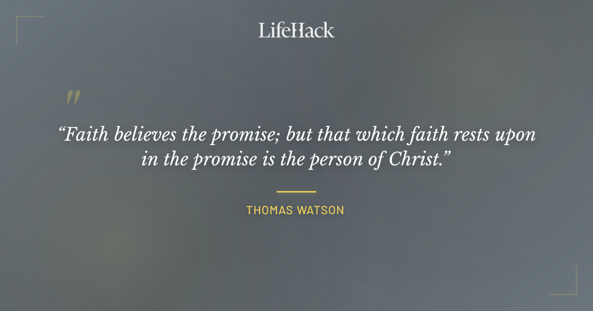 Quote by Thomas Watson