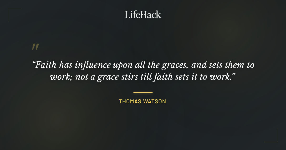 Quote by Thomas Watson