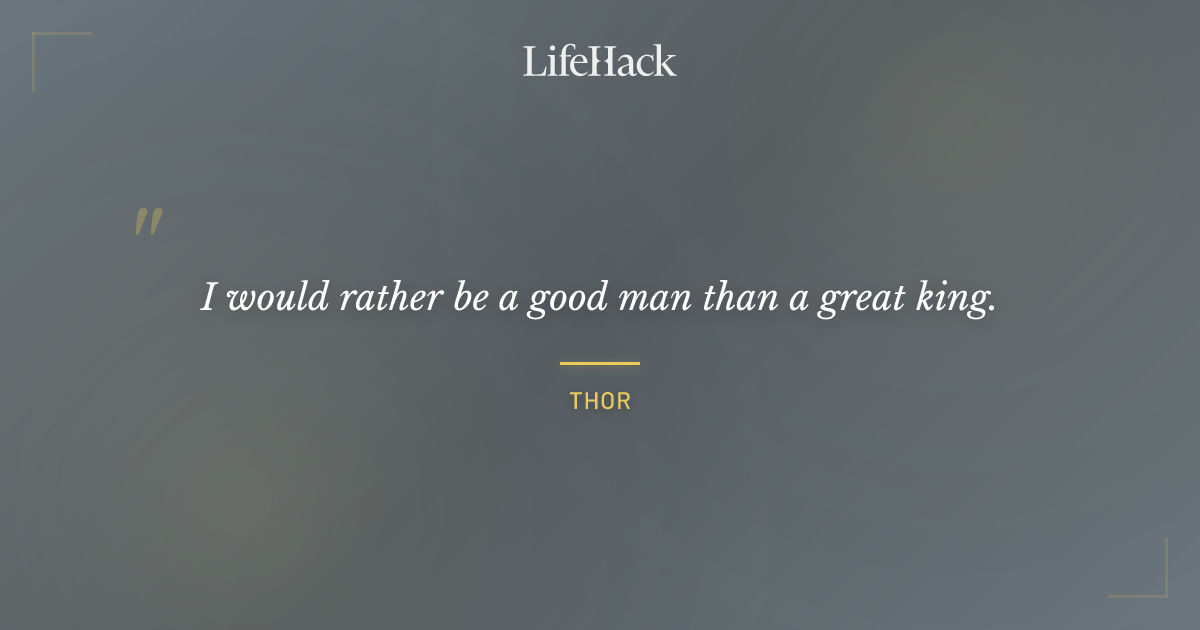 Quote by Thor