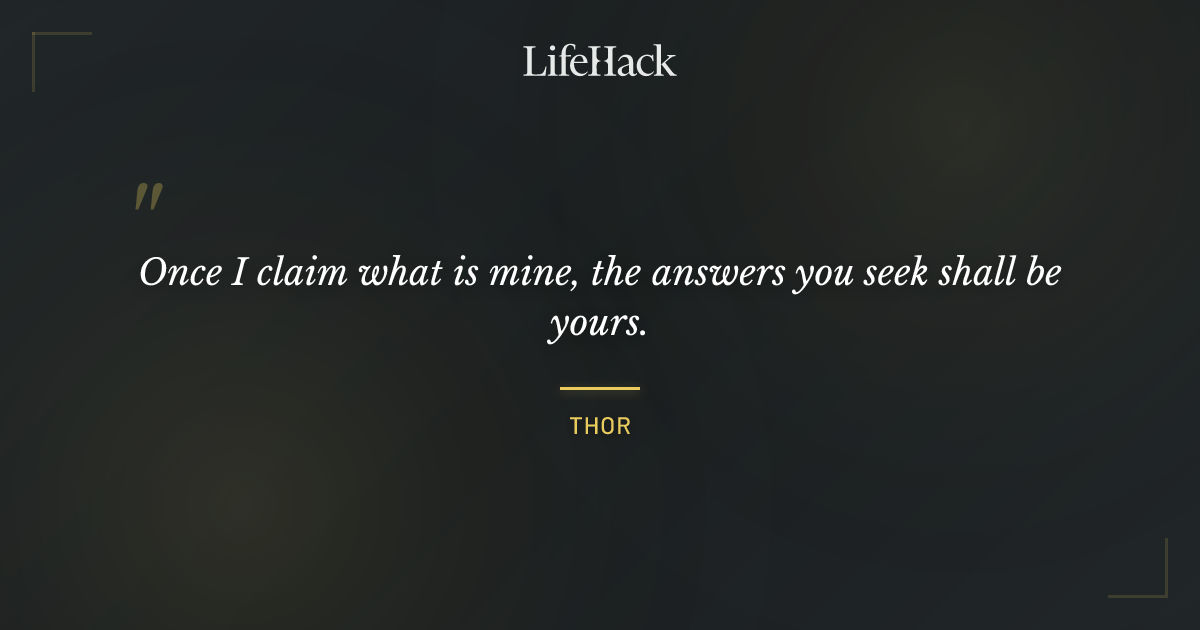 Quote by Thor