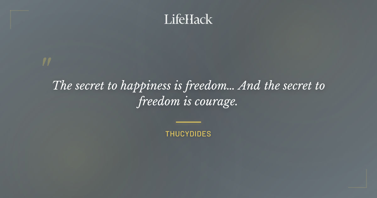 Quote by Thucydides