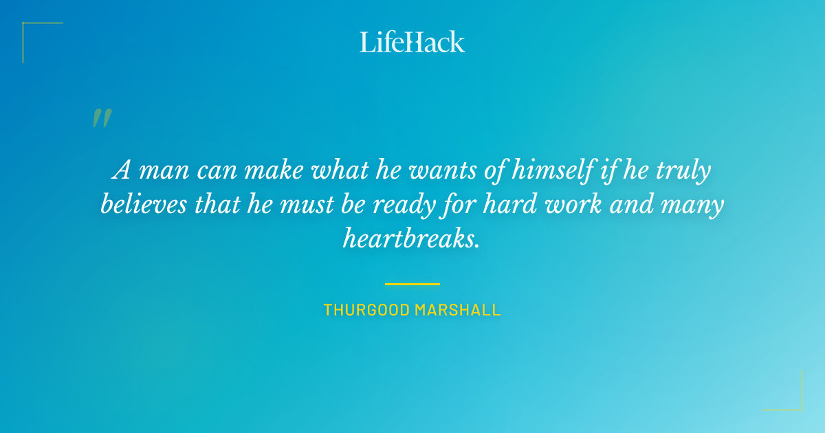 Quote by Thurgood Marshall