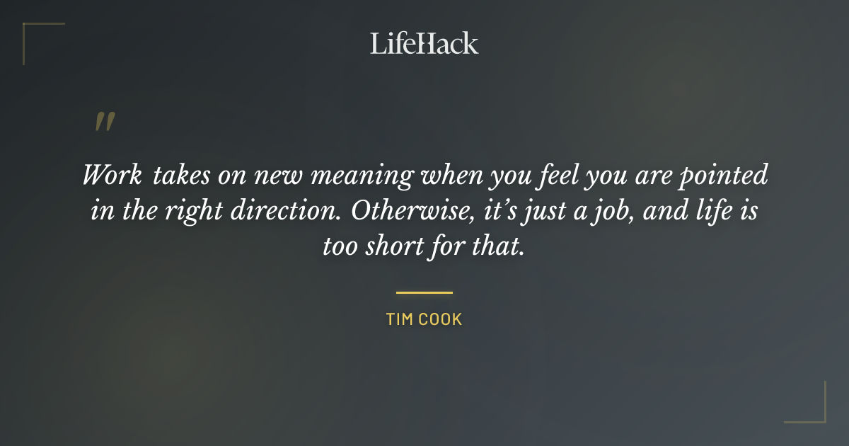 Quote by Tim Cook