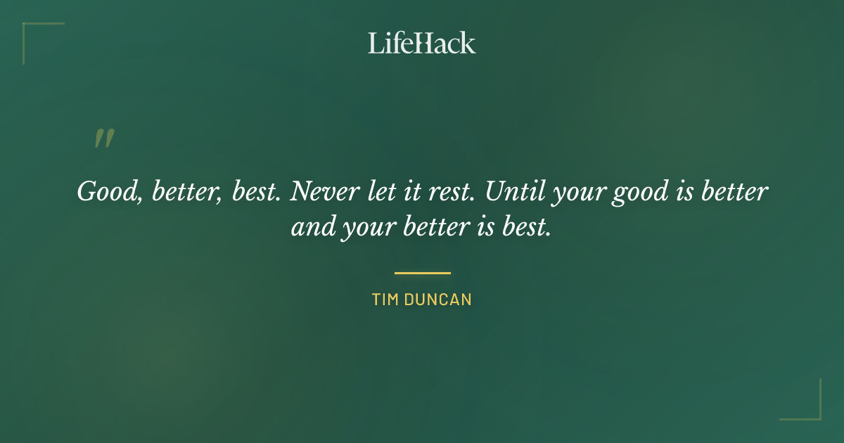 Quote by Tim Duncan
