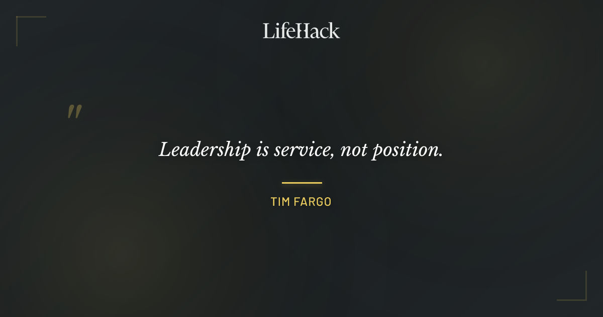 Quote by Tim Fargo