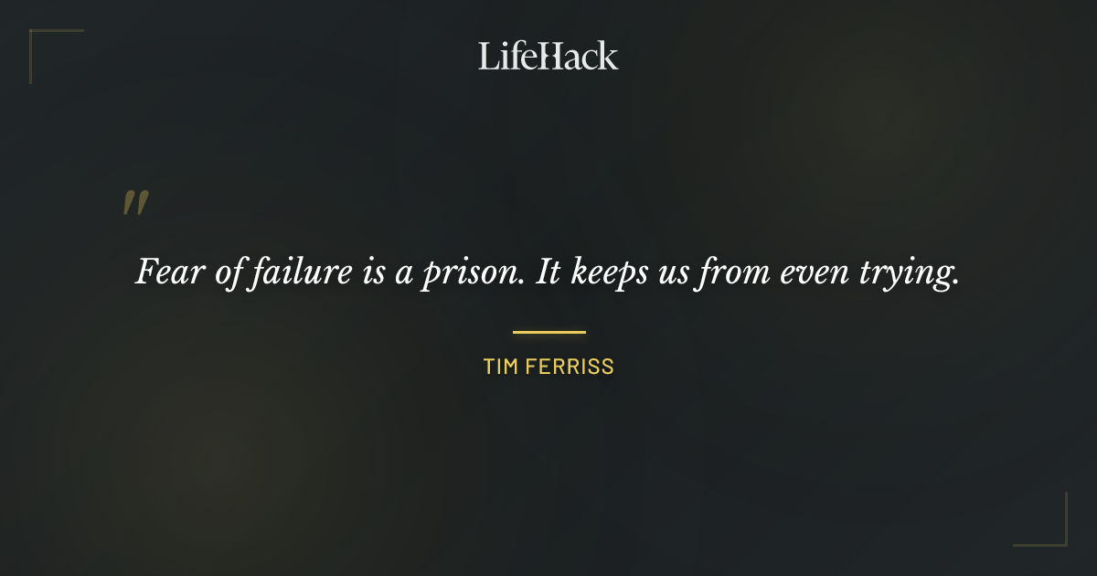 Quote by Tim Ferriss