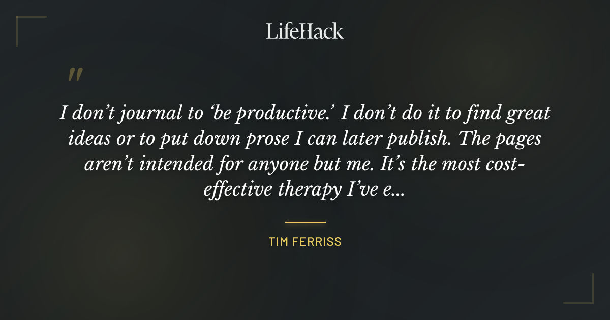 Quote by Tim Ferriss