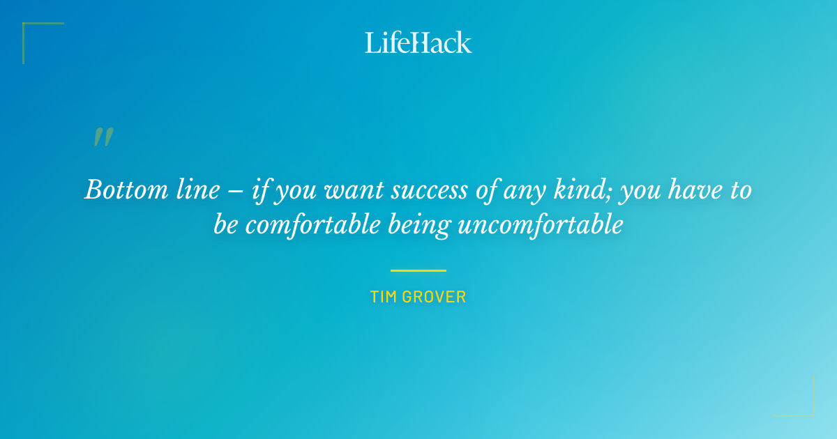 Quote by Tim Grover