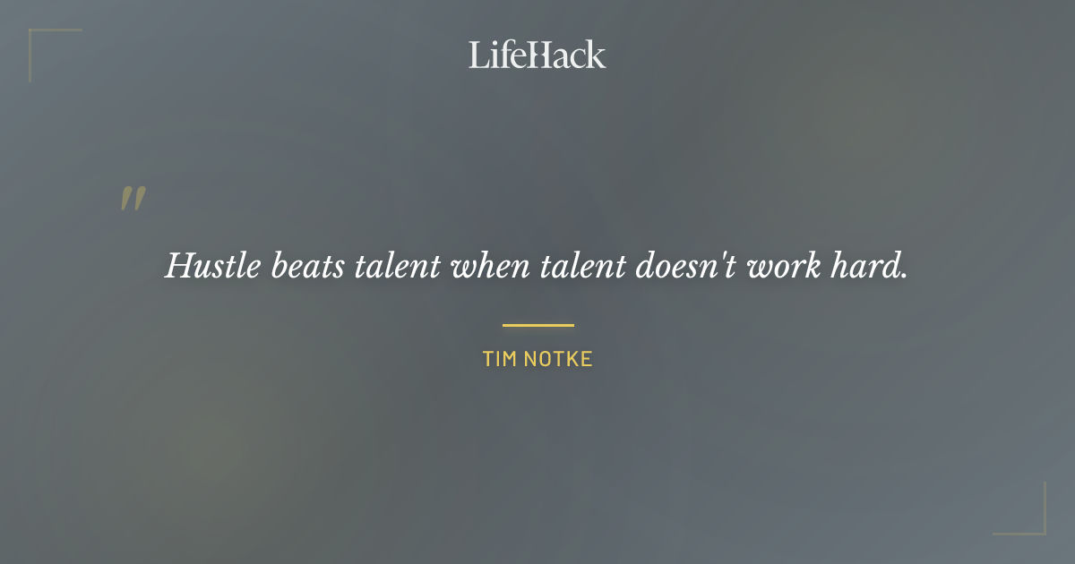 Quote by Tim Notke