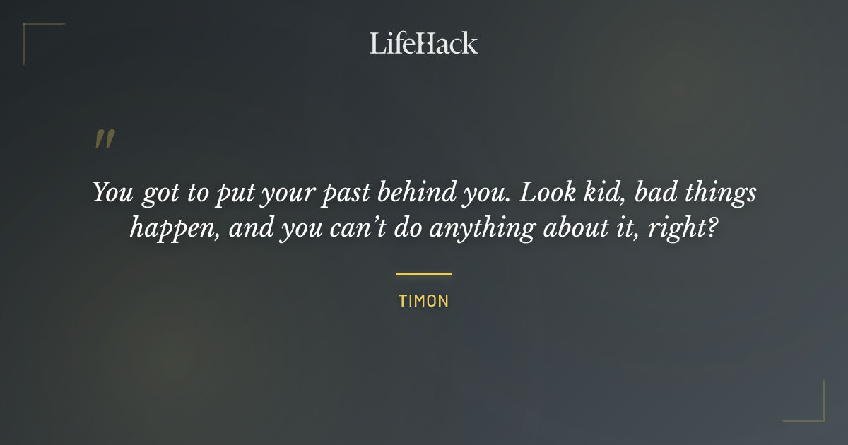 Quote by Timon