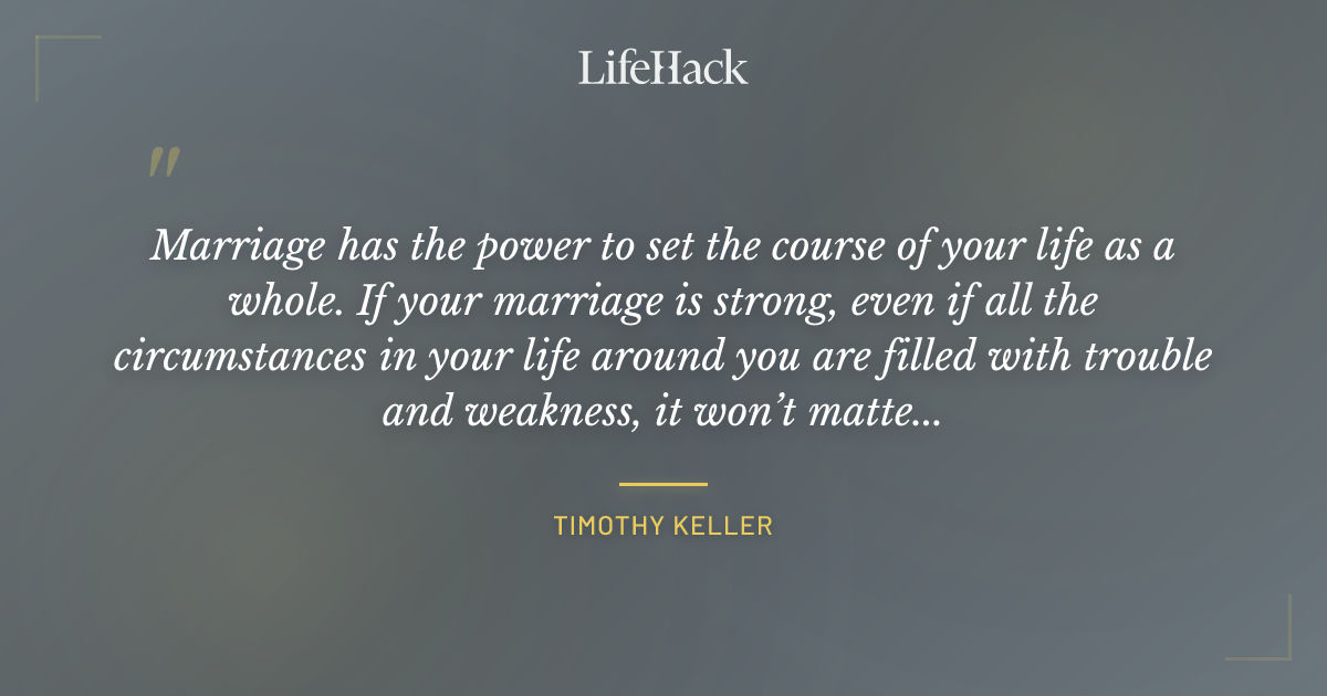 Quote by Timothy Keller