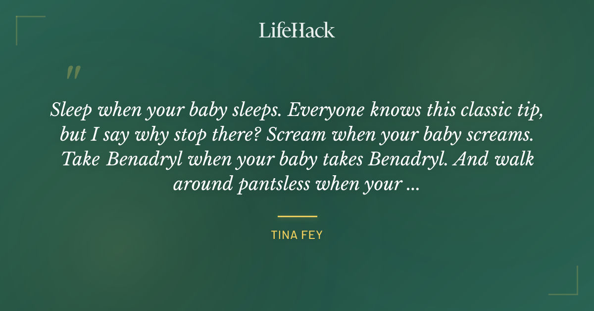 Quote by Tina Fey