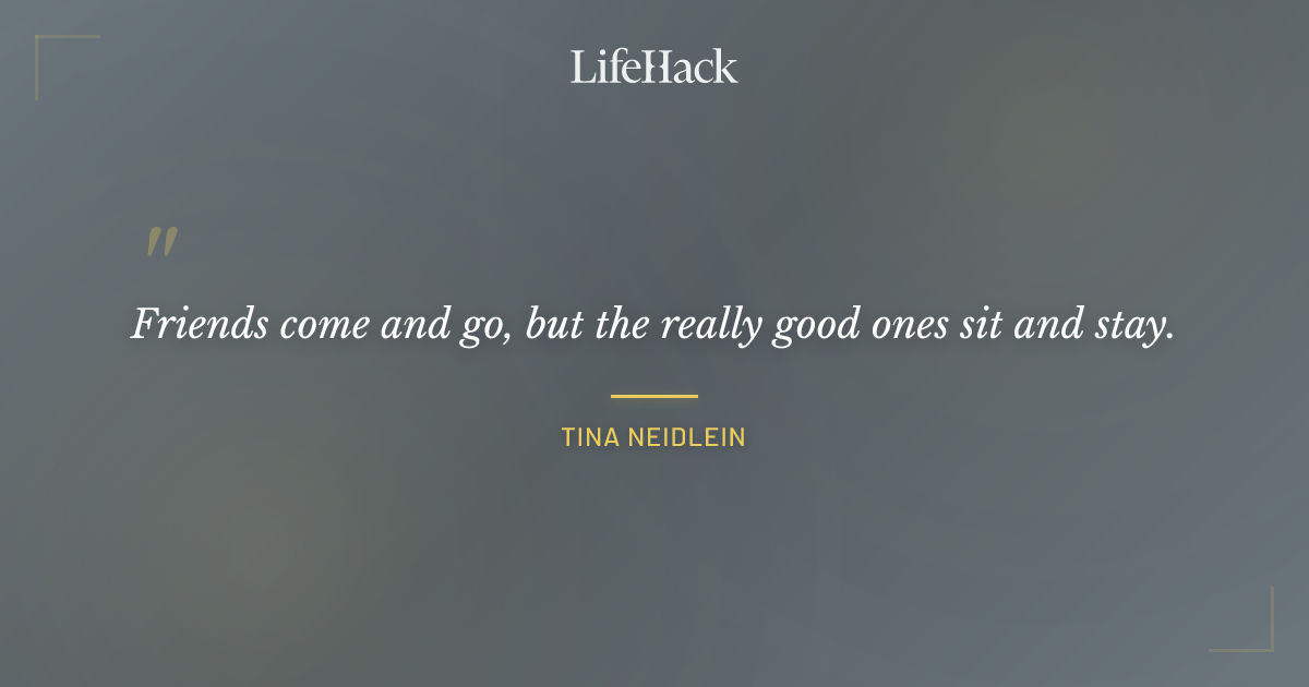 Quote by Tina Neidlein