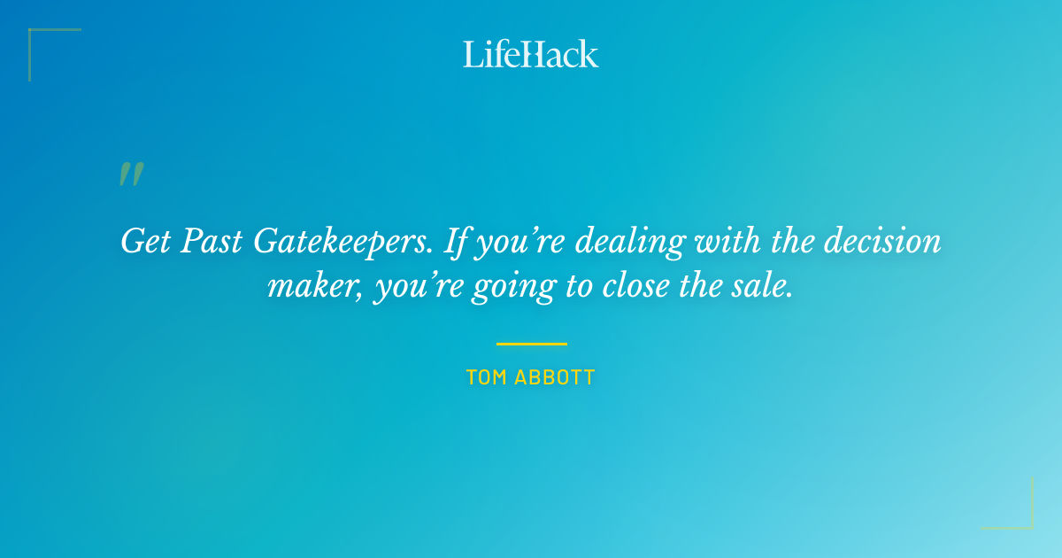 Quote by Tom Abbott