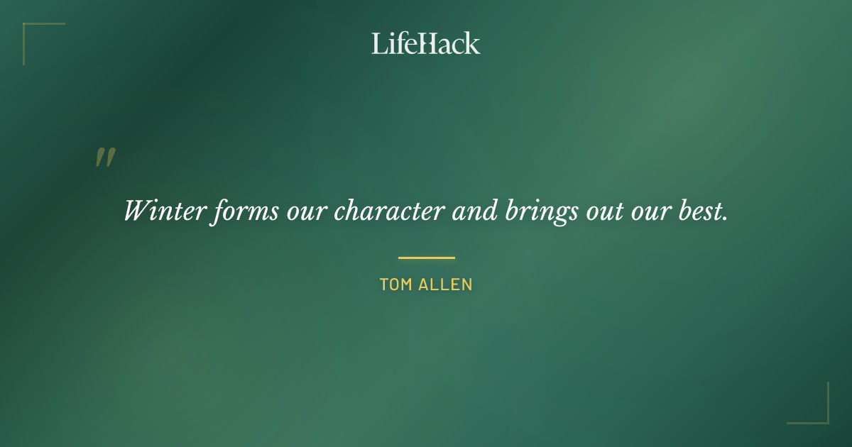 Quote by Tom Allen
