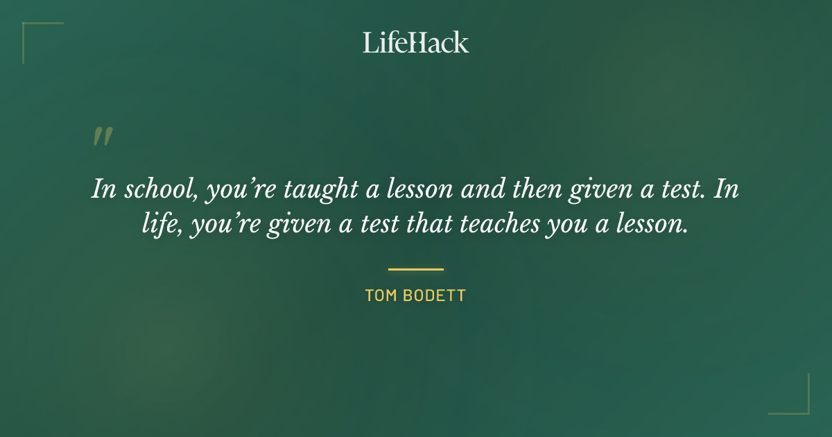 Quote by Tom Bodett