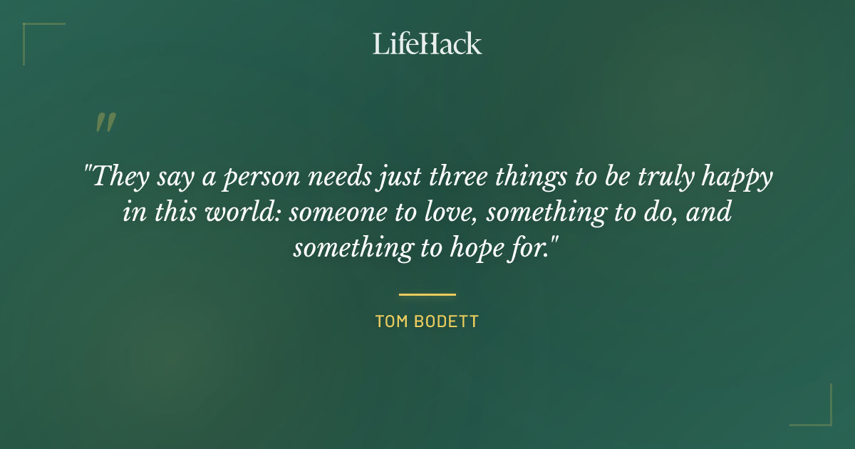 Quote by Tom Bodett