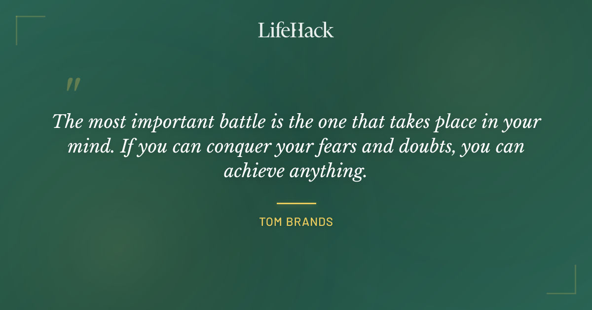 Quote by Tom Brands