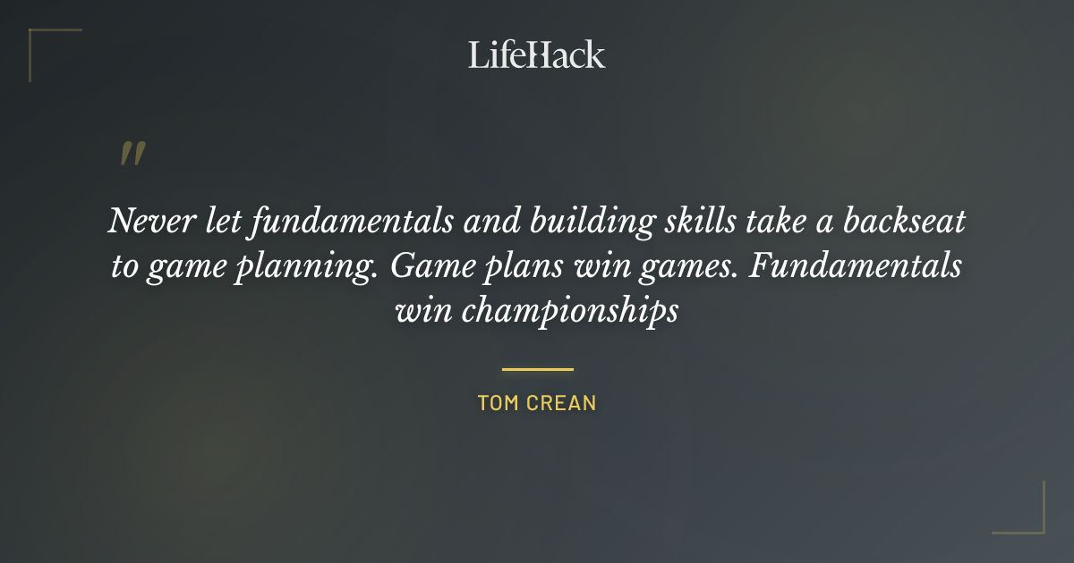 Quote by Tom Crean
