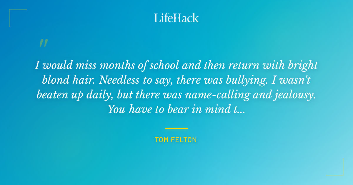 Quote by Tom Felton