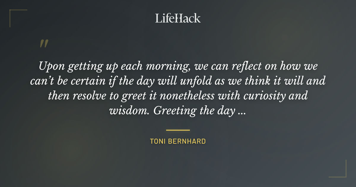 Quote by Toni Bernhard