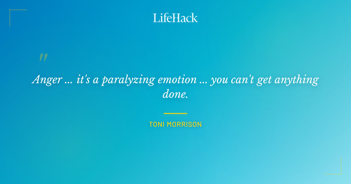 Quote by Toni Morrison