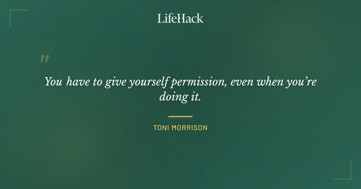 Quote by Toni Morrison