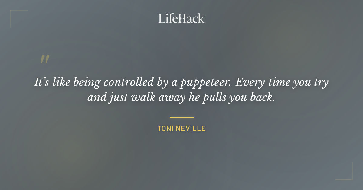 Quote by Toni Neville
