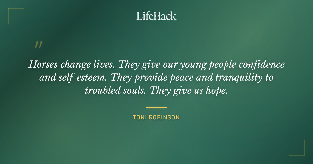 Quote by Toni Robinson