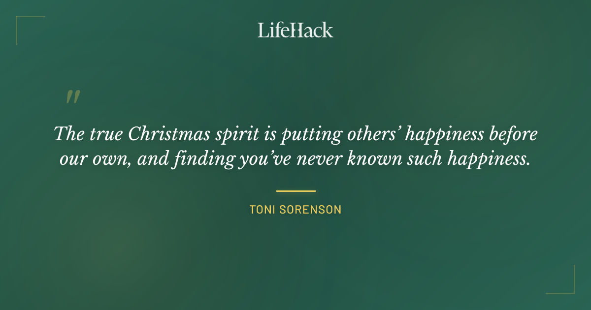 Quote by Toni Sorenson