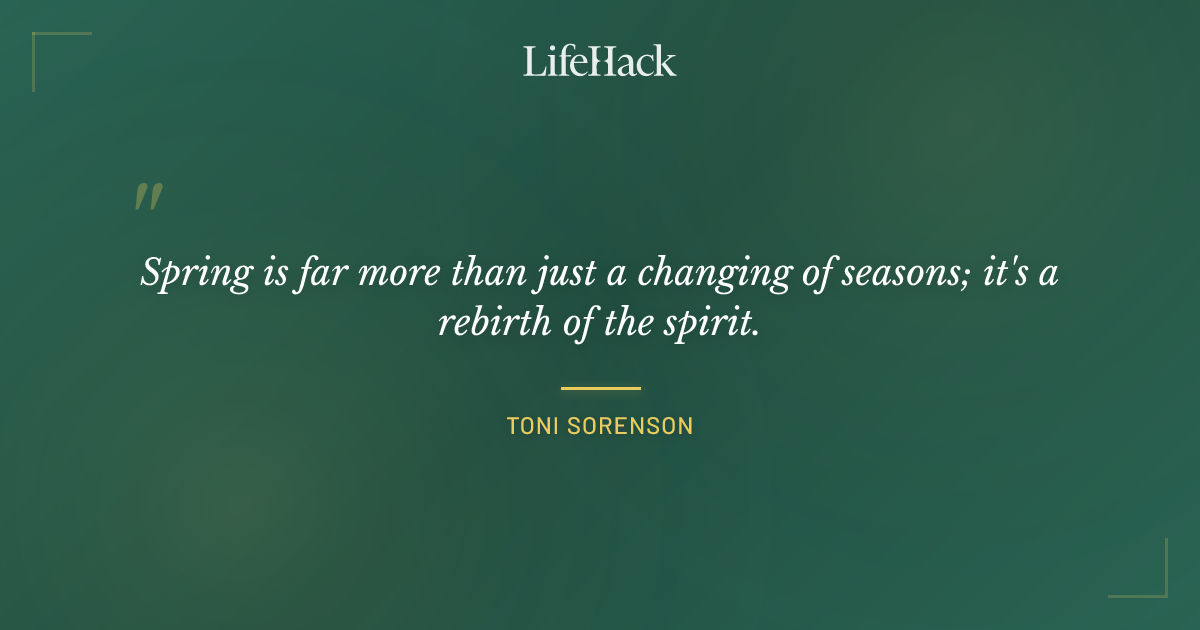 Quote by Toni Sorenson