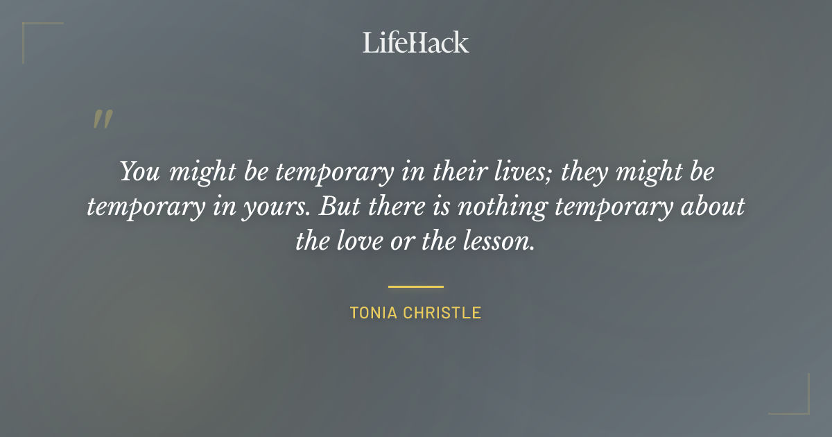 Quote by Tonia Christle