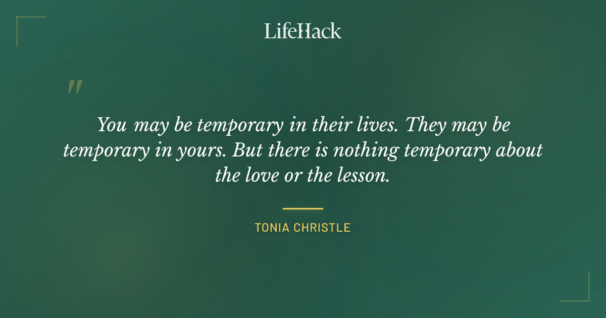 Quote by Tonia Christle