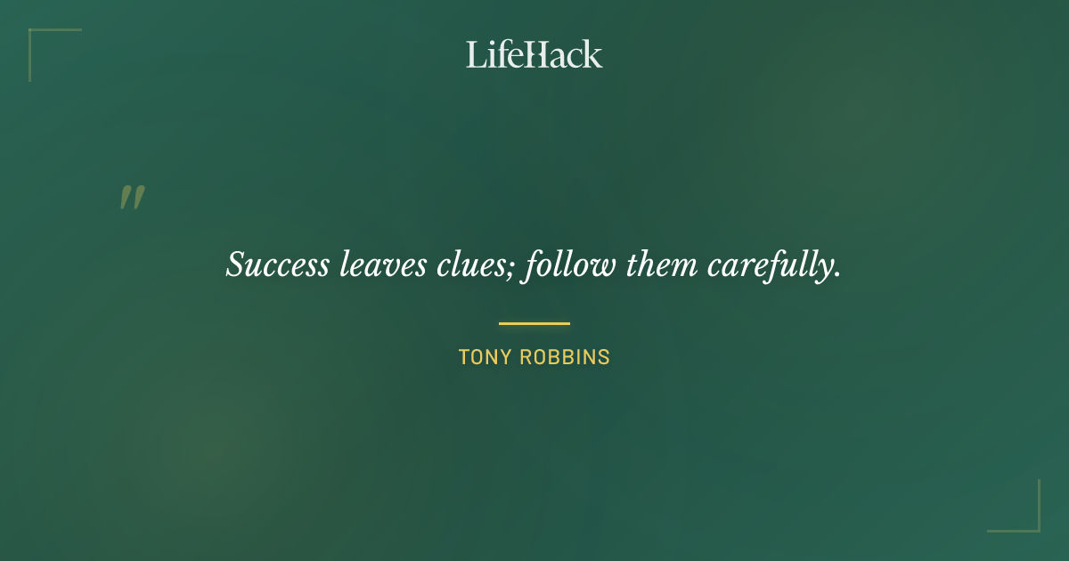 Quote by Tony Robbins