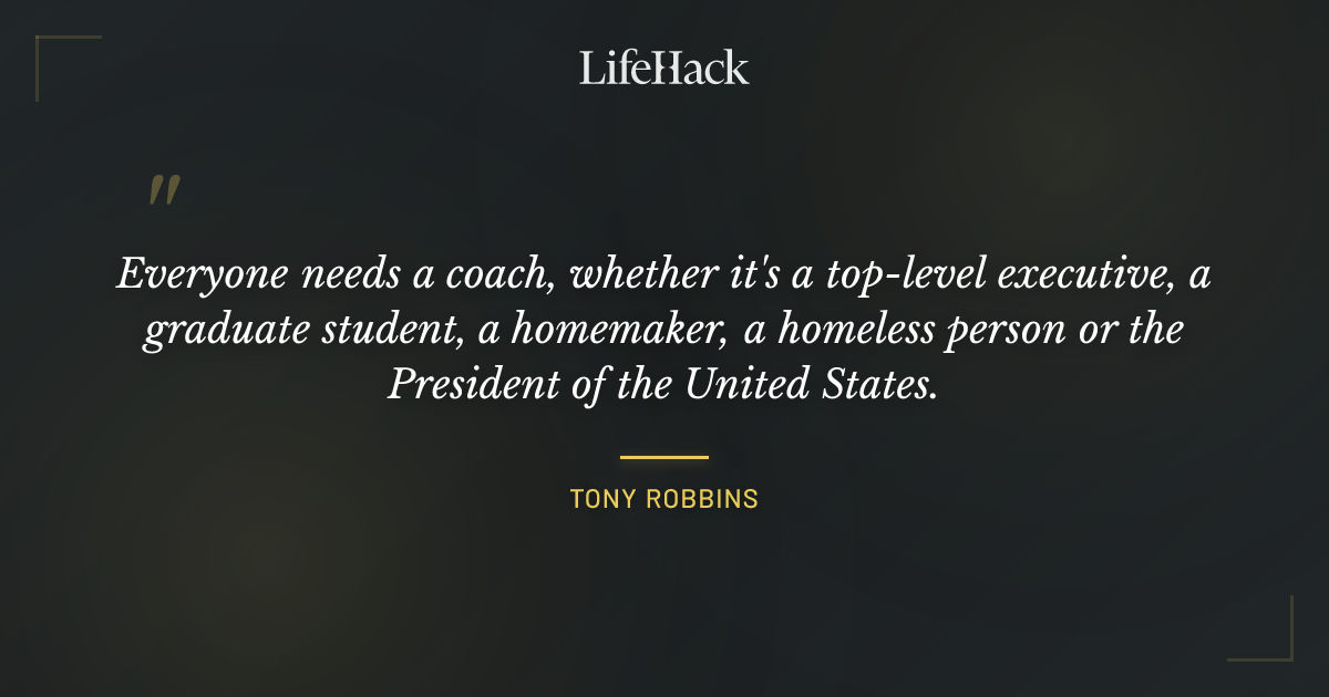 Quote by Tony Robbins