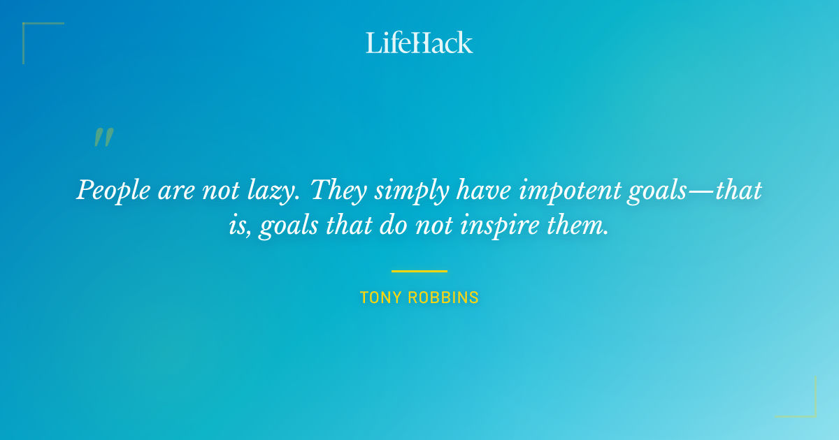 Quote by Tony Robbins