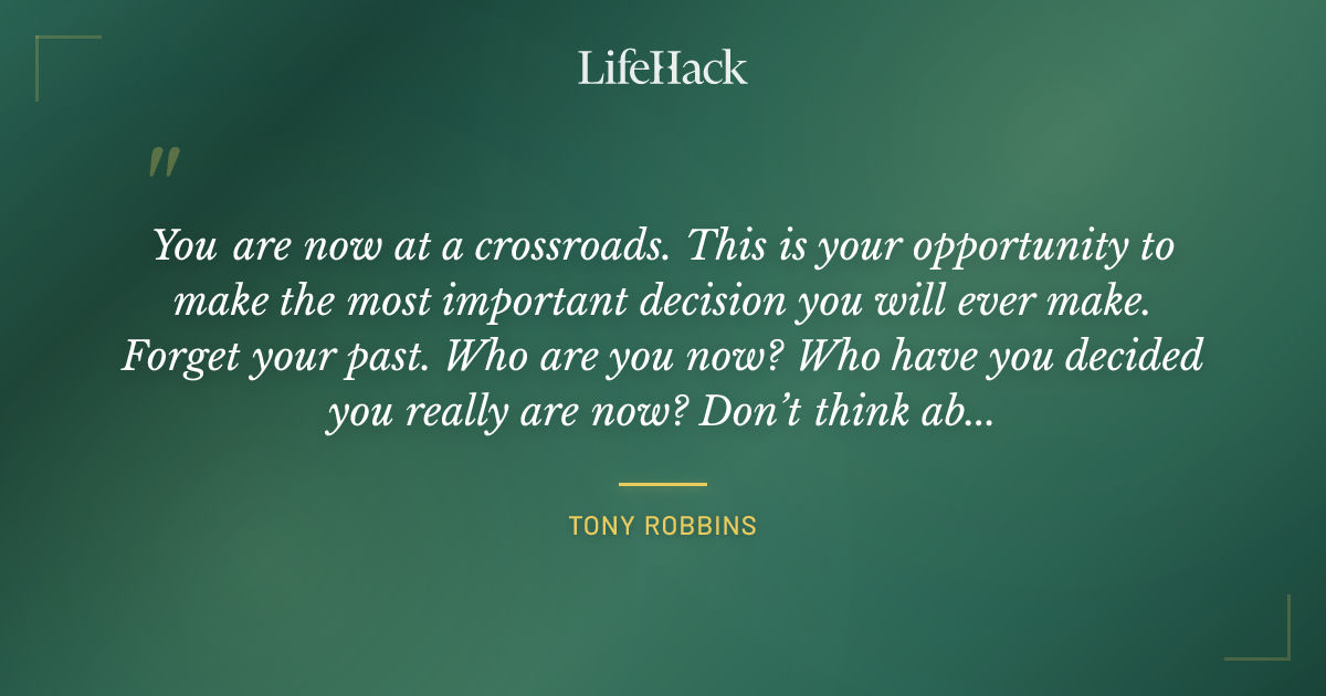 Quote by Tony Robbins