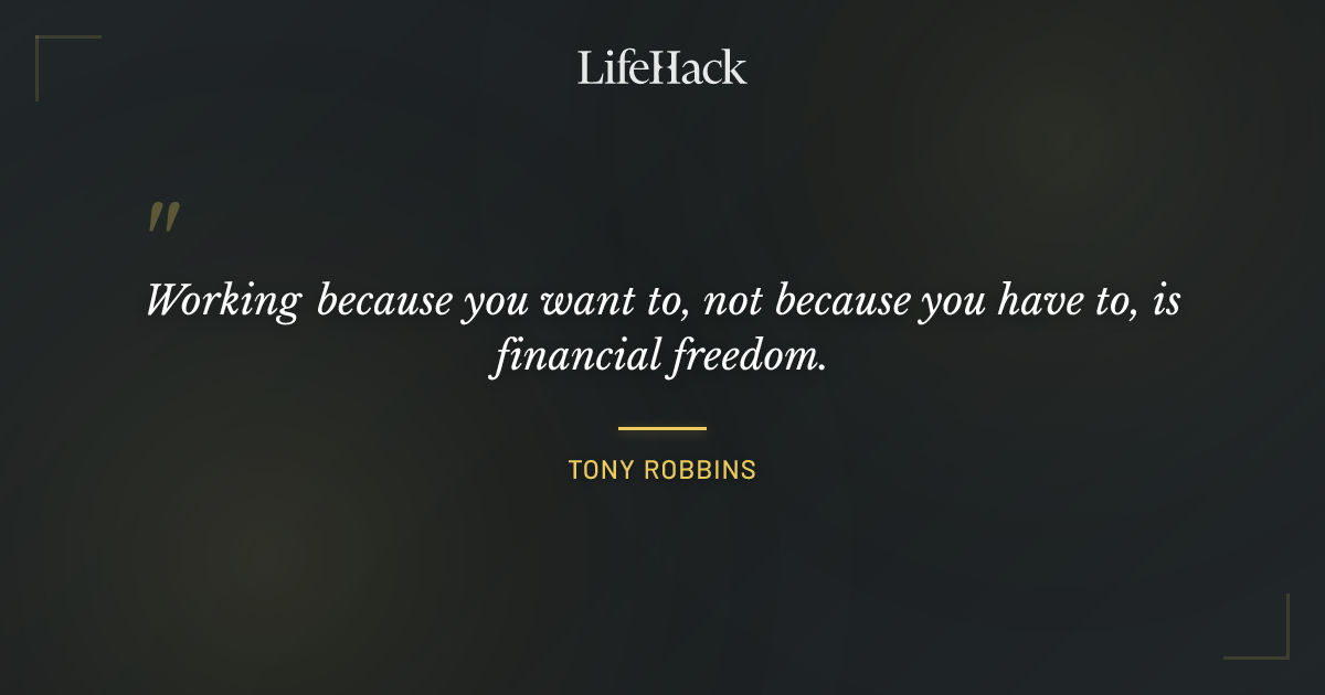 Quote by Tony Robbins