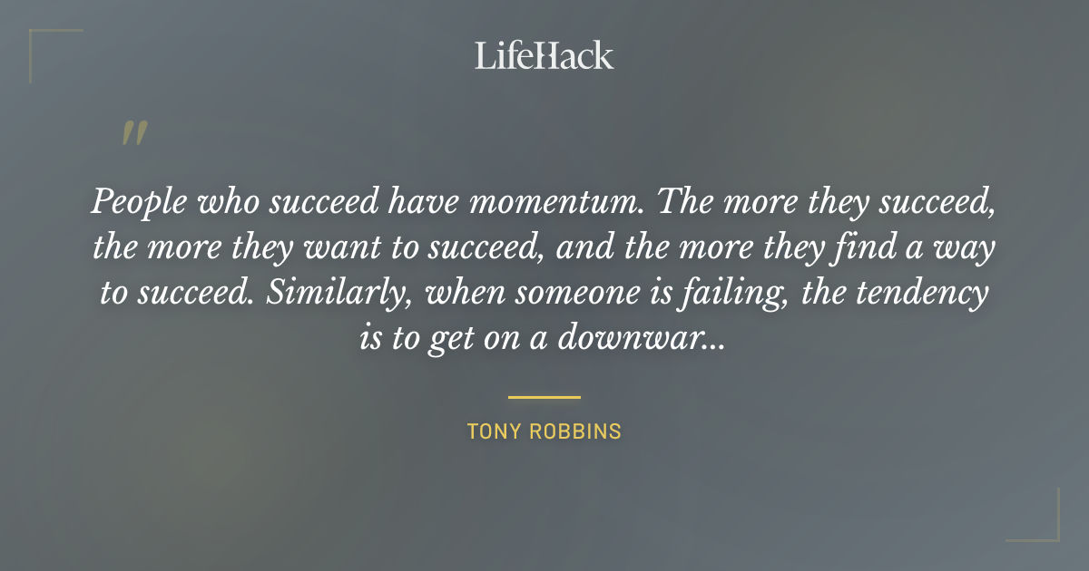 Quote by Tony Robbins