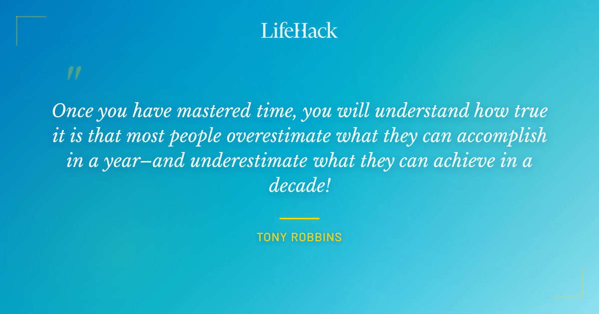 Quote by Tony Robbins