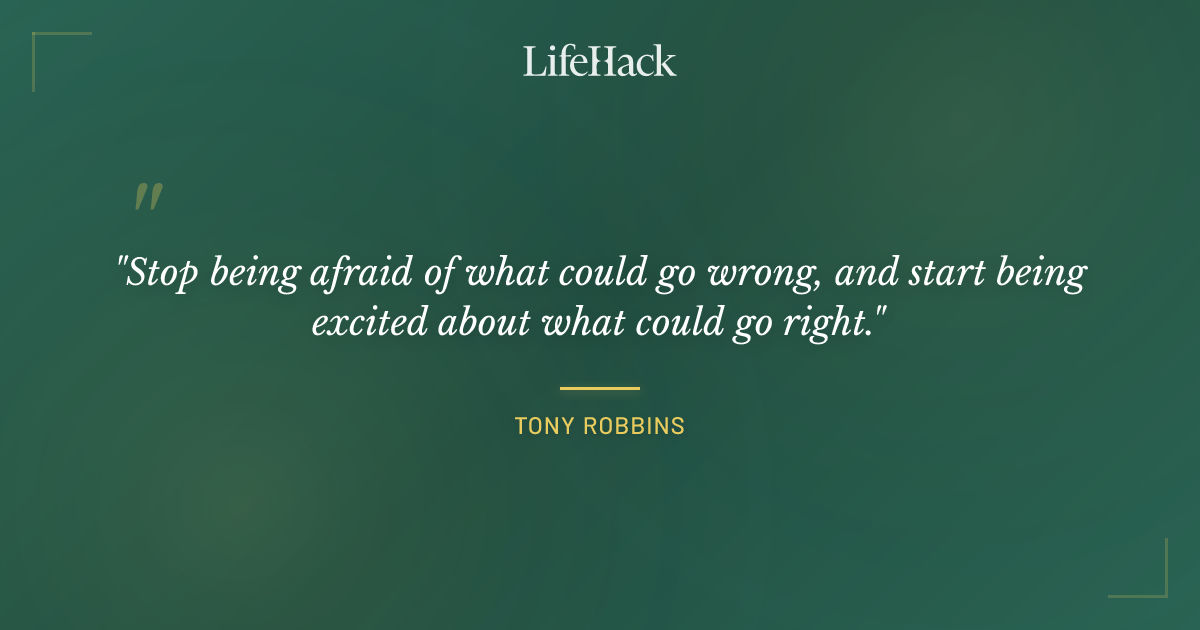 Quote by Tony Robbins