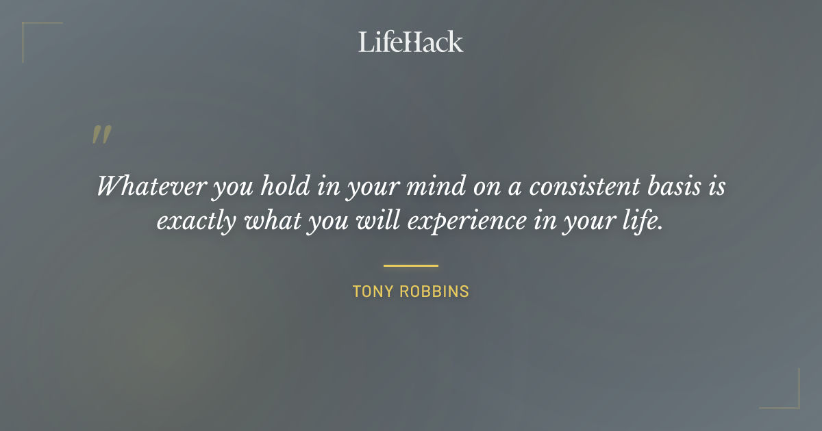 Quote by Tony Robbins
