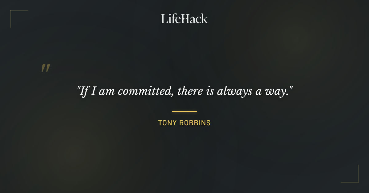 Quote by Tony Robbins