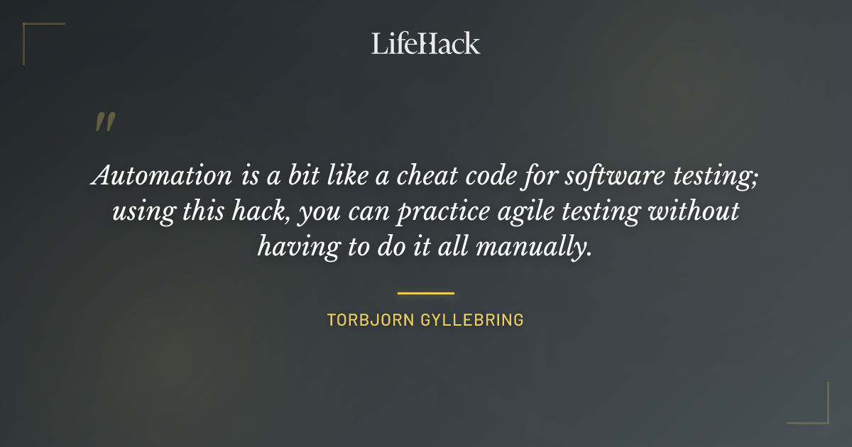 Quote by Torbjorn Gyllebring