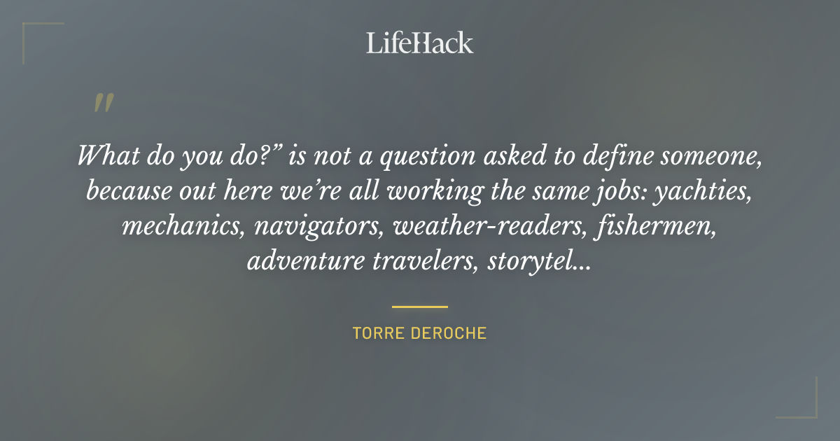 Quote by Torre DeRoche