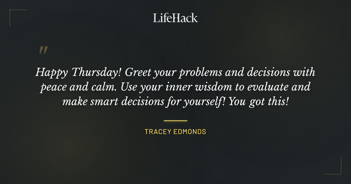 Quote by Tracey Edmonds
