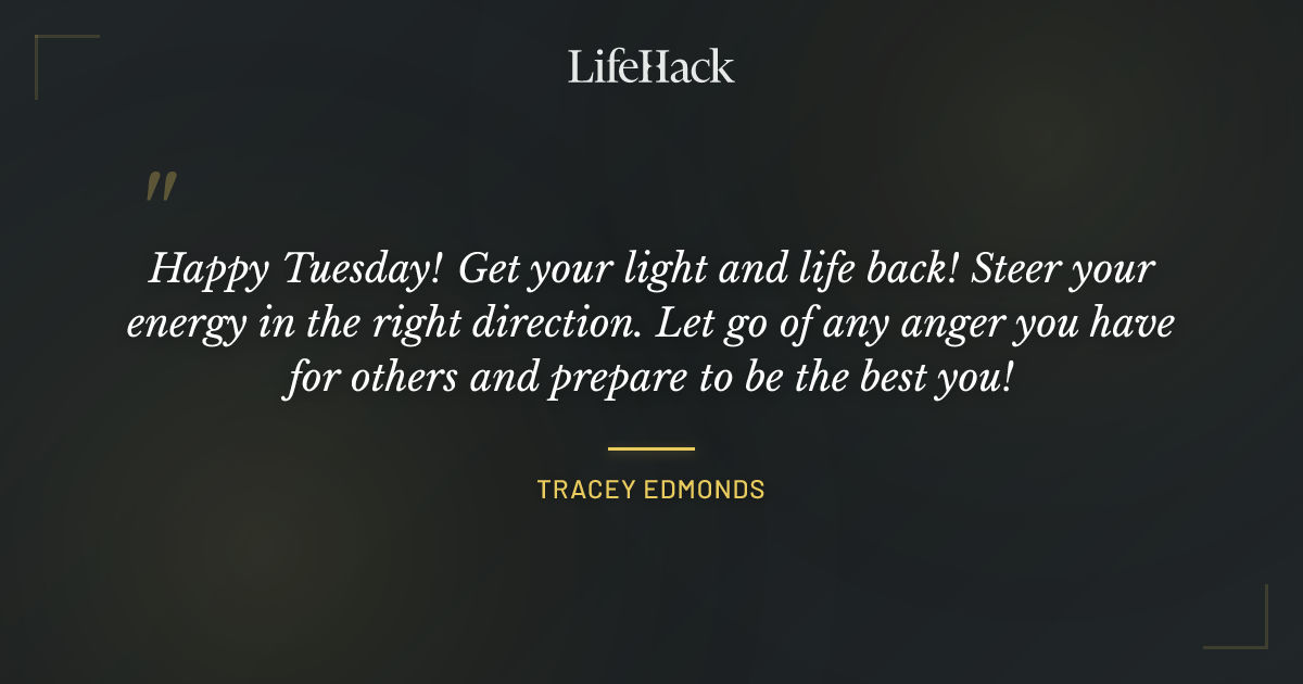 Quote by Tracey Edmonds