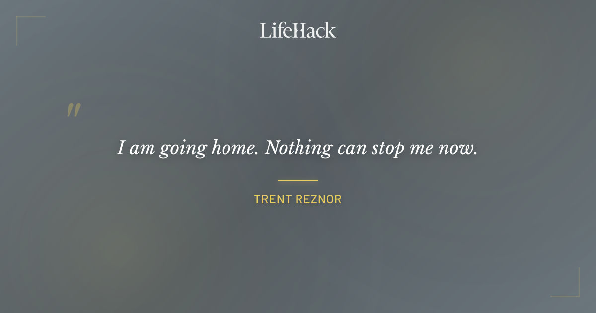 Quote by Trent Reznor