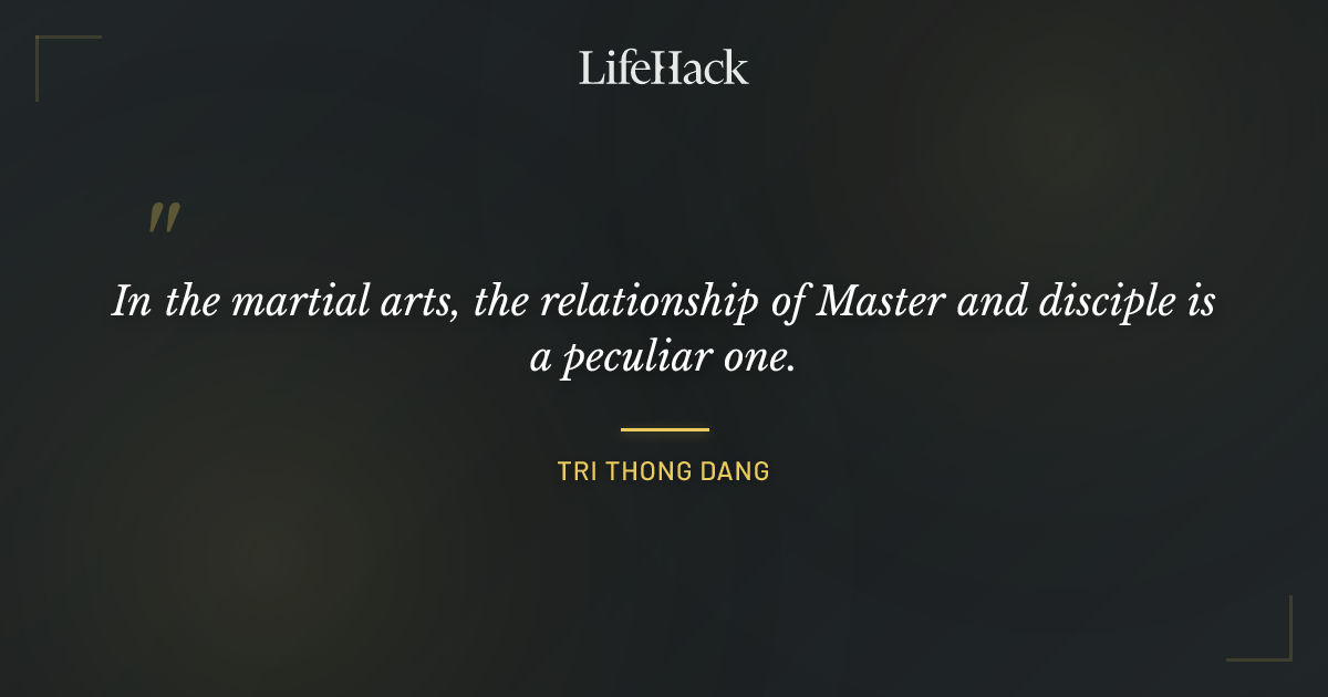 Quote by Tri Thong Dang