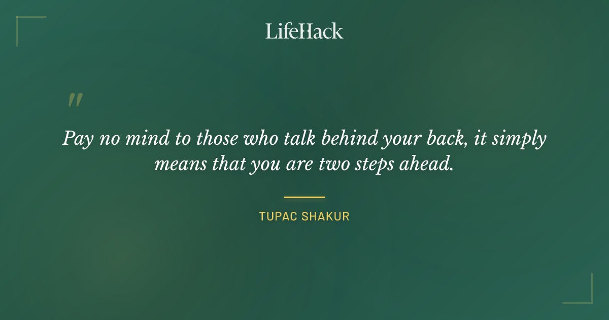 Quote by Tupac Shakur
